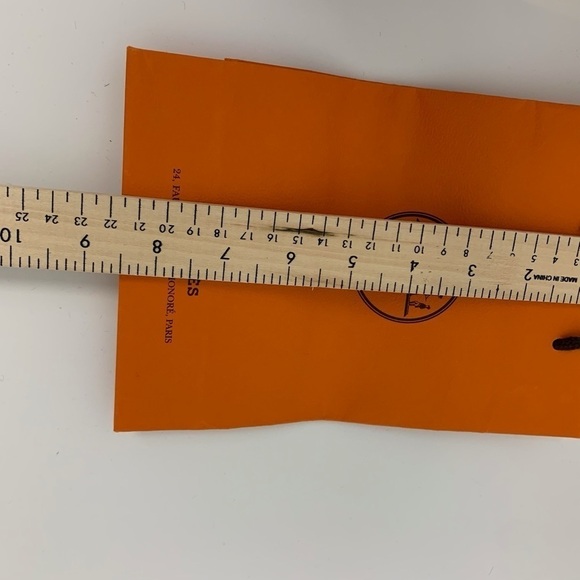 Hermes Italy made small empty shopping gift bag - Picture 5 of 8